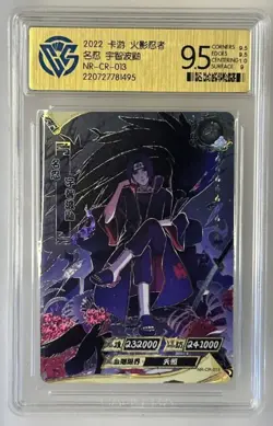 NR-CR-013 Naruto SSP Trading Card Mint 9.5 Gem Itachi TCG CCG Uchiha KaYou CCG - Image 1