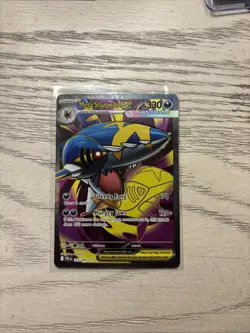 Pokemon TCG Mega Sharpedo EX 113/094 Full Art Ultra Rare Phantasmal Flames - Image 1