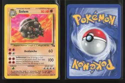 Golem 36/62 Uncommon Fossil Pokemon NM Pack Fresh - Image 1
