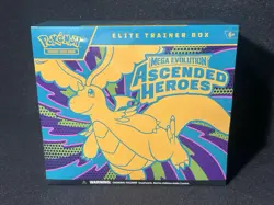 Pokemon Mega Evolution Ascended Heroes Factory Sealed ETB Elite Trainer Box - Image 1