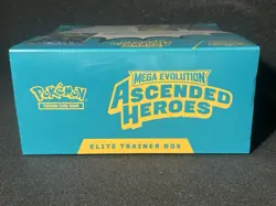 Pokemon Mega Evolution Ascended Heroes Factory Sealed ETB Elite Trainer Box - Image 4