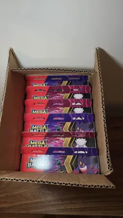 Pokemon Sealed Mega Battle Deck Gengar (3) & Diancie ex Deck (3) 6 Boxes Total - Image 1