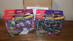 Pokemon Sealed Mega Battle Deck Gengar (3) & Diancie ex Deck (3) 6 Boxes Total - Image 3