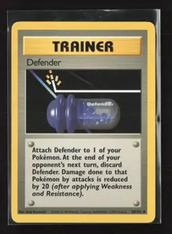 Defender 80/102 Uncommon Base Set Pokemon NM - Image 2