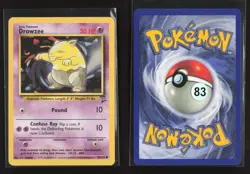 Drowzee 73/130 Common Base Set 2 Pokemon NM - Image 1