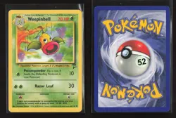 Weepinbell 64/130 Uncommon Base Set 2 Pokemon LP - Image 1