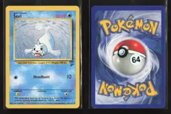 Seel 61/130 Uncommon Base Set 2 Pokemon LP - Image 1