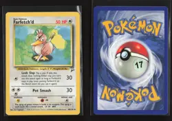 Farfetch'd 40/130 Uncommon Base Set 2 Pokemon LP - Image 1