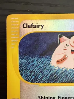 2002 Pokemon TCG Expedition Clefairy 101/165 Reverse Holo NM - Image 3