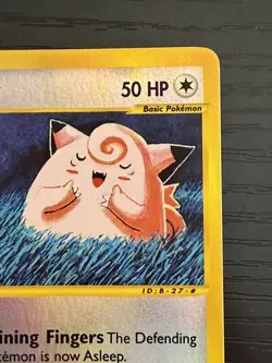 2002 Pokemon TCG Expedition Clefairy 101/165 Reverse Holo NM - Image 4