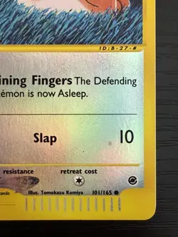 2002 Pokemon TCG Expedition Clefairy 101/165 Reverse Holo NM - Image 5