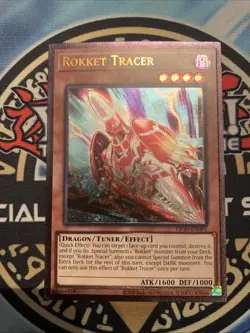 Yugioh! Rokket Tracer OP30-EN001 Ultimate Rare - Image 1
