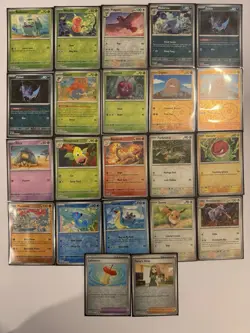 151 Organised Bulk Lot, 60 Reverse Holo/Holo, 350 Bulk Cards - Image 1