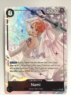 One Piece TCG Nami (OP15-086) Alt Art Foil – Adventure on Kami’s Island ENGLISH - Image 1