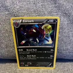 Zoroark 71/108 Cracked Ice Holo Rare Pokemon TCG - Image 1