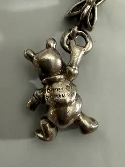 Chamilia Disney Hanging Pooh & Butterfly Winnie the Pooh 925 Sterling Charm - Image 3