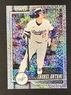 2026 Topps Series 1 - Shohei Ohtani - Confetti Foil #200 - Los Angeles Dodgers - Image 1