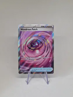 Wondrous Patch Full Art Ultra Rare Pokemon TCG Card Perfect Order 117/088 - Image 1