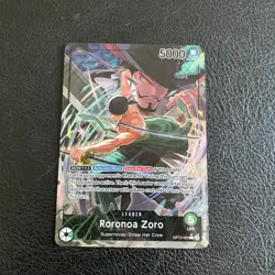 RORONOA ZORO - One Piece OP12-020 - AAL Alt Art Leader - Legacy of the Master - Image 2