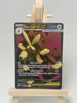 Mega Lopunny EX 115/094 Phantasmal Flames Full Art Ultra Rare Pokemon TCG Card - Image 1