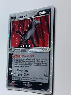 Pokemon Card Mightyena ex 101/110 EX Holon Phantoms Holo Near mint - Image 2