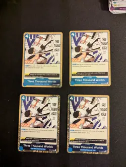 Three Thousand Worlds OP03-057 Jolly Roger Foil Playset - One Piece Card Game - Image 1