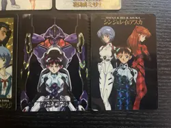 Neon Genesis Evangelion Carddass Set of 7 Holo Cards Rei Asuka Shinji Misato - Image 4