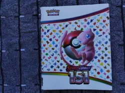 Scarlet & Violet 151 Binder For Pokemon Cards TCG Folder Mew - Image 2