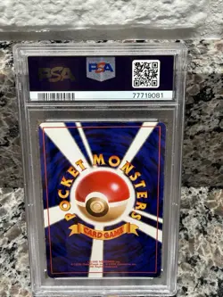 1996 POKEMON BASE SET JAPANESE #6 CHARIZARD-HOLO PSA 9 - Image 3