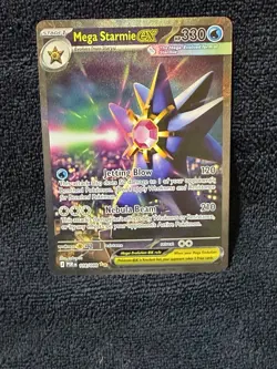 Mega Starmie ex 118/088 Me03: Perfect Order Holo Pokemon NM - Image 1