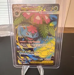 Pokemon Mega Venusaur EX Full Art Holo Ultra Rare 155/132 Me01 380HP 240Atk - Image 1