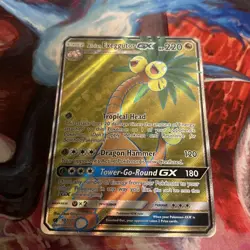 Alolan Exeggutor GX Full Art 107/111 Ultra Rare Crimson Invasion Pokemon TCG NM - Image 1