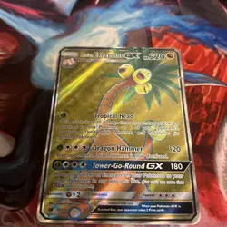 Alolan Exeggutor GX Full Art 107/111 Ultra Rare Crimson Invasion Pokemon TCG NM - Image 2