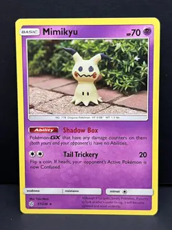 Mimikyu 97/236 Rare Cosmic Eclipse Pokemon Near Mint - Image 1