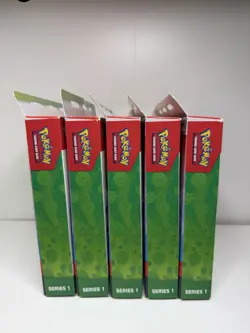 5x Pokemon TCG First Partner Illustration Collection Series 1 Sealed Lot of 5 - Image 3