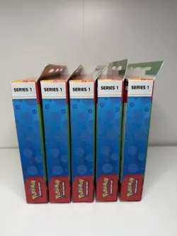 5x Pokemon TCG First Partner Illustration Collection Series 1 Sealed Lot of 5 - Image 5