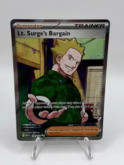 Pokemon Mega Evolution Lt. Surge's Bargain 170/132 NM - Image 1