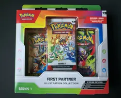 Pokemon First Partner Illustration Collection Series 1 Sealed Box - Image 1
