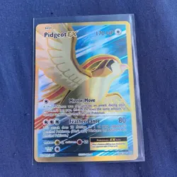Pokemon Pidgeot EX 104/108 Evolutions Ultra Rare Full Art LP (English) - Image 1