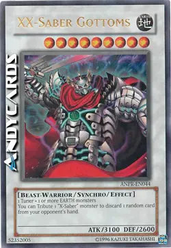 XX-SABER GOTTOMS • (Gottoms Sciabola-Xx) • Ultra R • ANPR EN044 • Unl • Yugioh! - Image 1