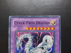Yugioh - Cyber Twin Dragon CRV-EN035 Super Rare 1st Edition - Image 2
