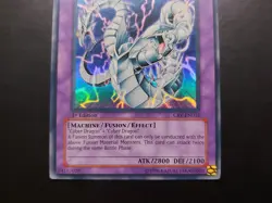 Yugioh - Cyber Twin Dragon CRV-EN035 Super Rare 1st Edition - Image 3