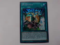 EN SHUFFLE BLCR-EN008 SECRET RARE 1st EDITION YUGIOH *NEW & MINT* - Image 1