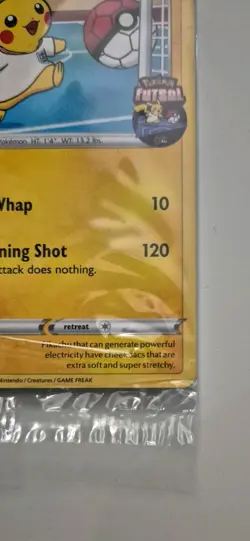 Pikachu on the Ball 001/005 Pokemon Card Sealed Promo Fultsal UK Exclusive - Image 5