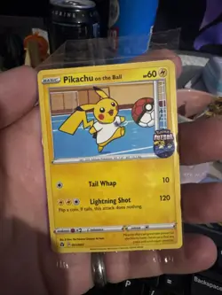 Pikachu on the Ball 001/005 Pokemon Card Sealed Promo Fultsal UK Exclusive #2 - Image 1