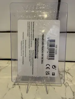 Pokemon Pikachu On the Ball Promo Card 001/005 UK Exclusive, SEALED! - Image 2