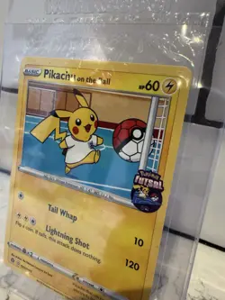 Pokemon Pikachu On the Ball Promo Card 001/005 UK Exclusive, SEALED! - Image 3