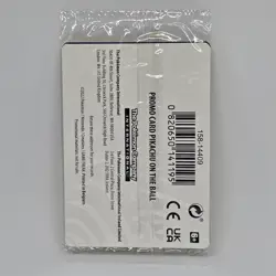 Pokemon Pikachu TCG On the Ball Promo Card 001/005 UK Exclusive, Sealed - Image 2