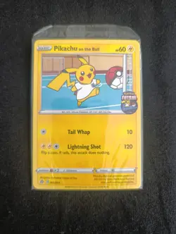 Pokemon Pikachu On the Ball sealed card - Futsal promo 001/005 UK Exclusive - Image 2