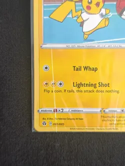 Pokemon Pikachu On the Ball sealed card - Futsal promo 001/005 UK Exclusive - Image 5